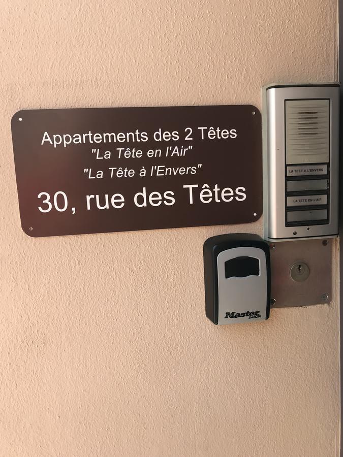 Appartements Des 2 Tetes Кольмар Экстерьер фото
