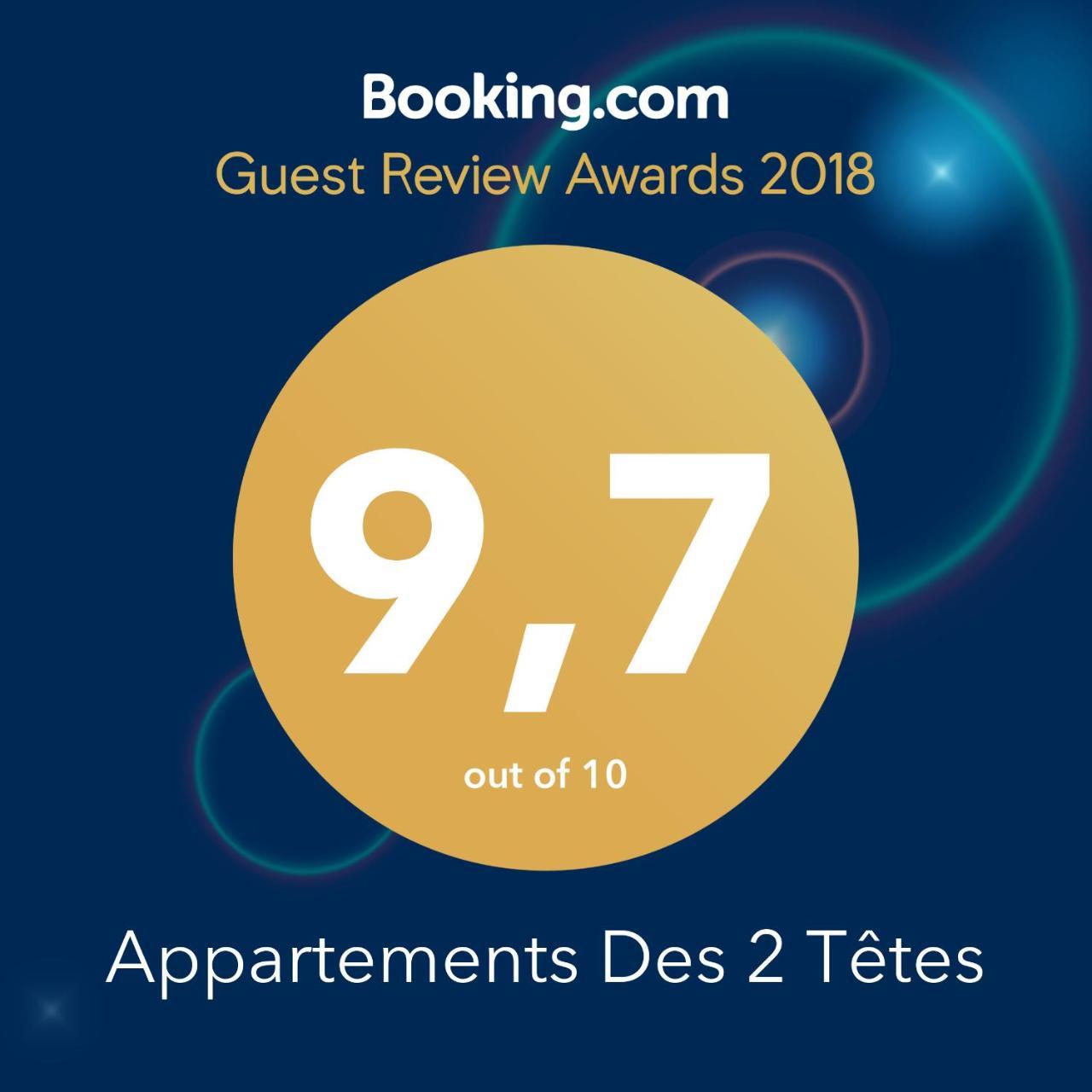 Appartements Des 2 Tetes Кольмар Экстерьер фото